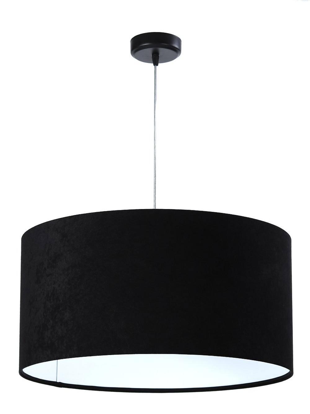 HÄNGELEUCHTE Schwarz 50/25 cm - Schwarz/Weiß, Kunststoff (50/0.8/25cm) - ONZENO
