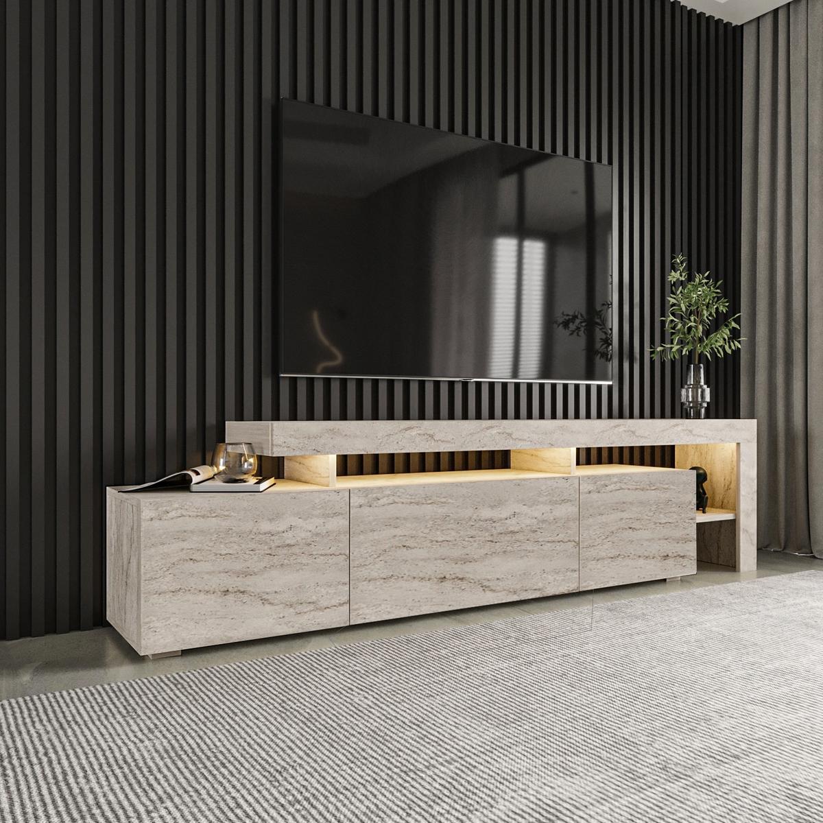 TV-MÖBEL beliz beige - Beige, Holz (37/53/192cm) - Habitat Garten