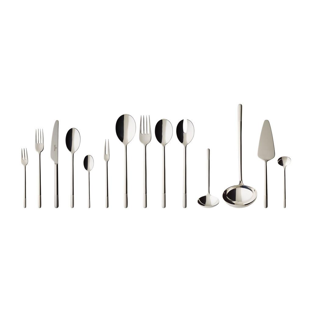 TAFELBESTECK Ella silber 70-tlg. - Silberfarben, Metall - Villeroy & Boch