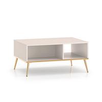 COUCHTISCH Olivia Kaschmir - Beige, Holzwerkstoff (60/90/42cm) - Petits-meubles