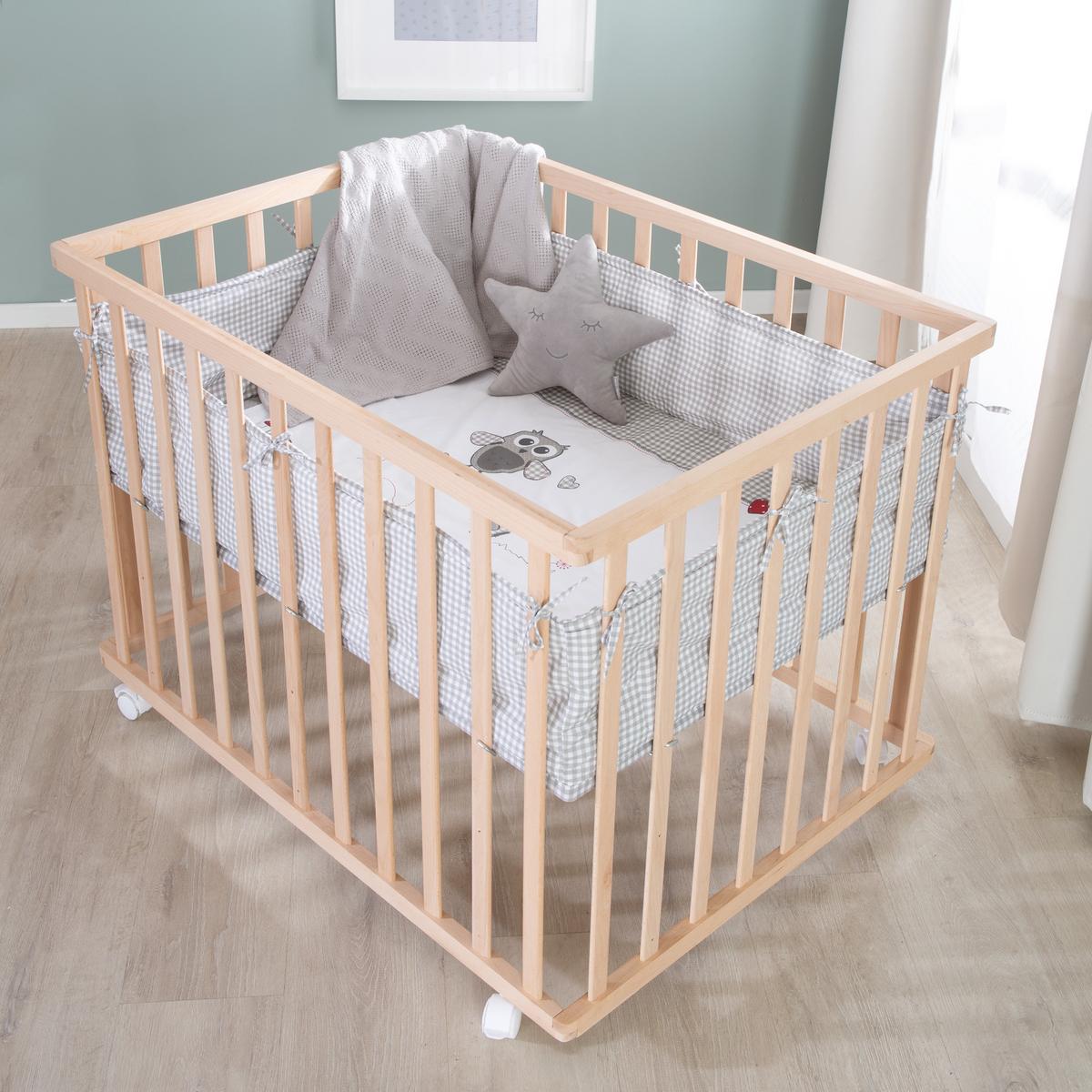 LAUFGITTER 100x75 Adam & Eule - Naturfarben, Holzwerkstoff (73/72/98.5cm) - Roba