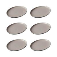 DESSERTTELLER Jasper Grau ø 19.0 cm 6er Set - Grau, Keramik (19cm) - Ritzenhoff Breker