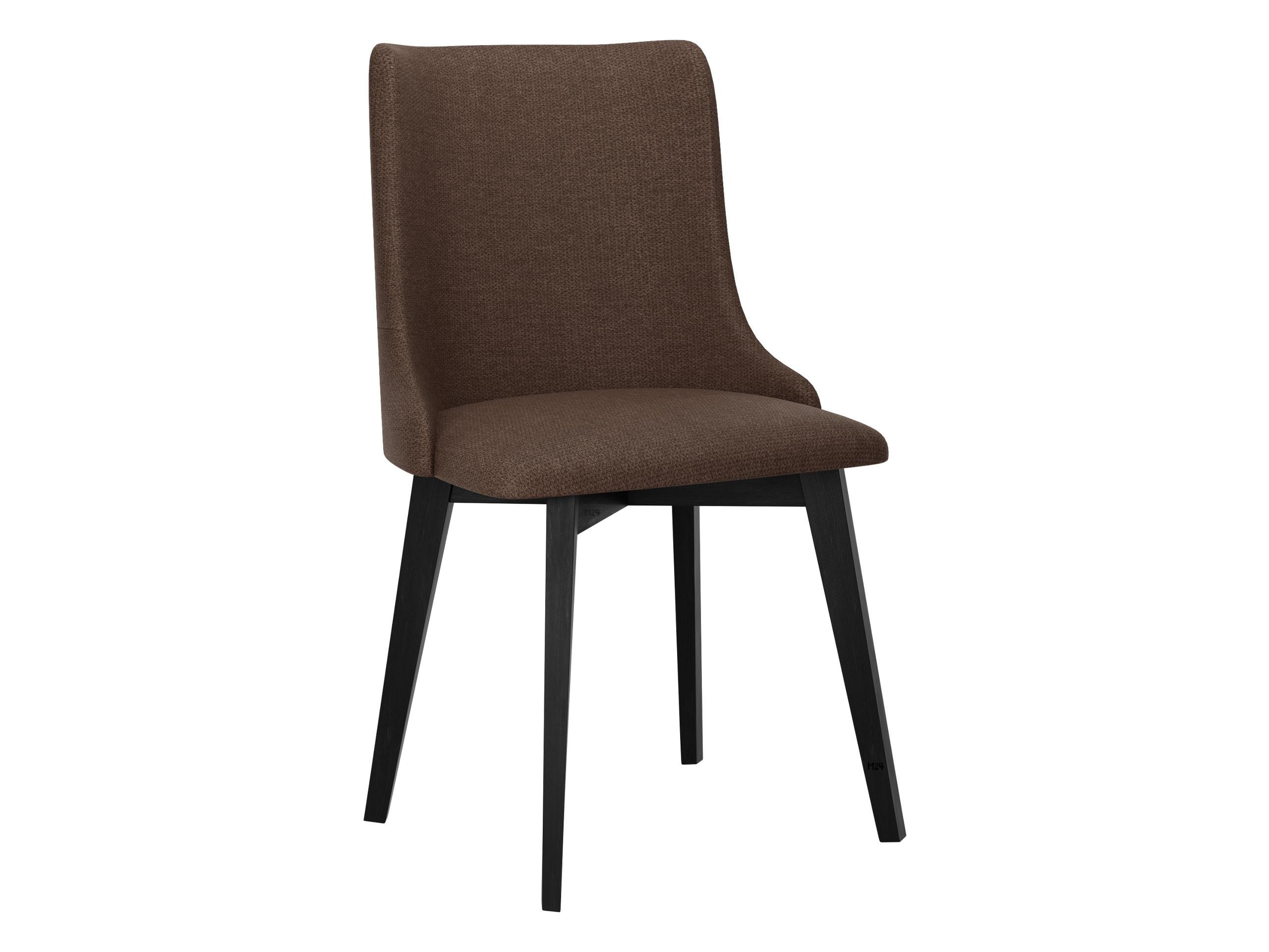 STUHL Monti 5, Holzfarbe: Schwarz - Schwarz/Braun, Holz (48/83/53cm) - MIRJAN24