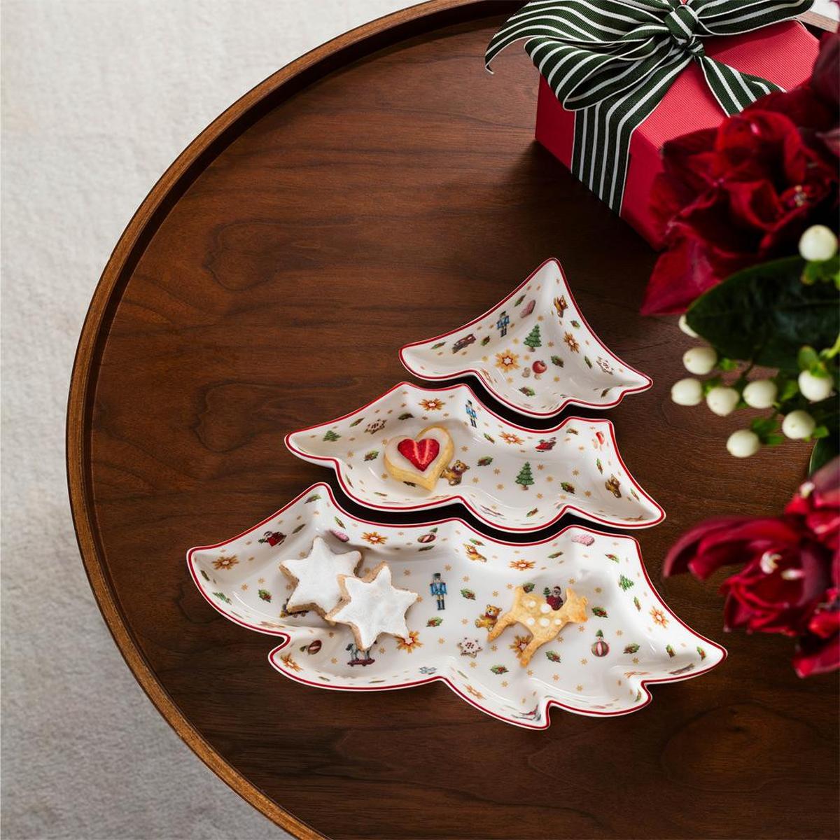 DIPSCHALEN-SET Toy's Delight bunt 27,9 x 26,1 cm 3-tlg. - Multicolor, Keramik (27.9/26.1/4.1cm) - Villeroy & Boch