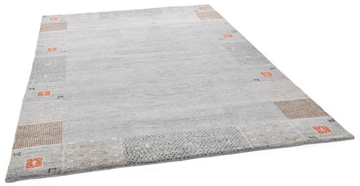 HANDKNÜPFTEPPICH Denver 250x300 cm - Grau, Textil (250/300cm) - THEKO