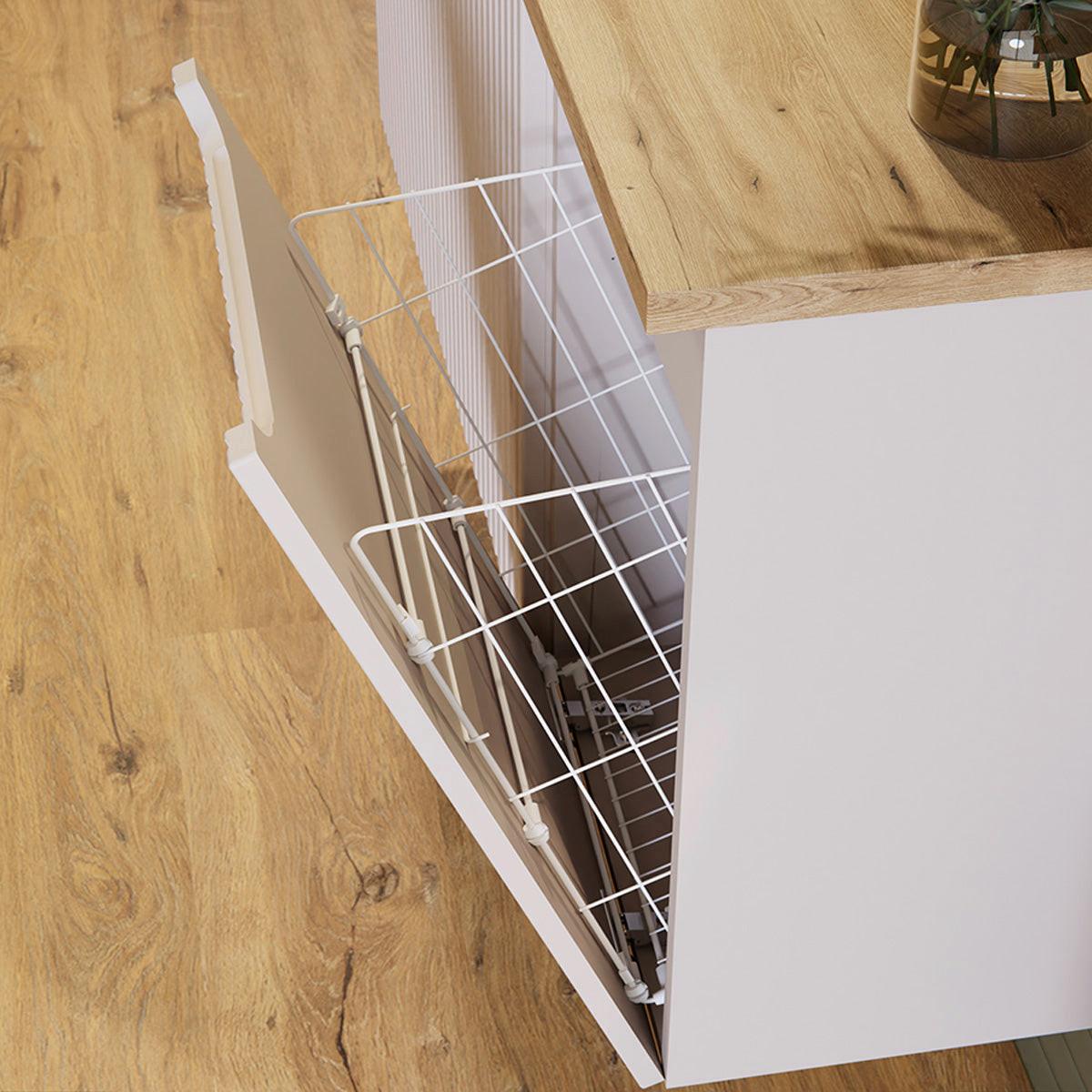 WASCHTISCH 100.4cm Riva Kaschmir - Beige, Holzwerkstoff (100.4/60/40cm) - Petits-meubles