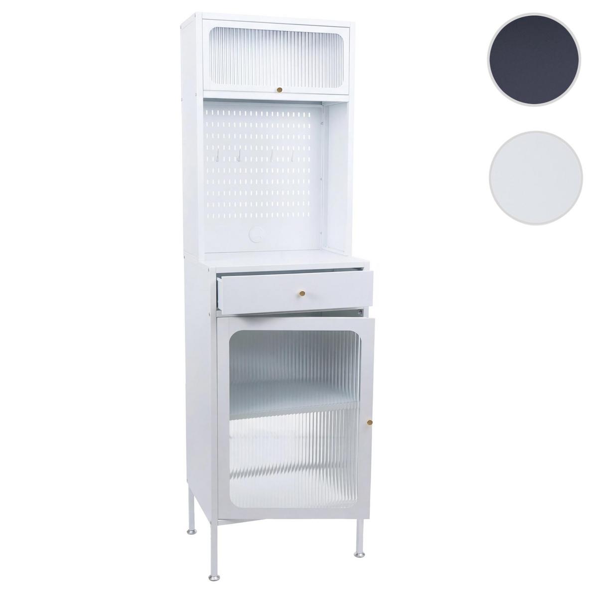 HIGHBOARD Weiß - Weiß, Metall (54/182/40cm) - MCW