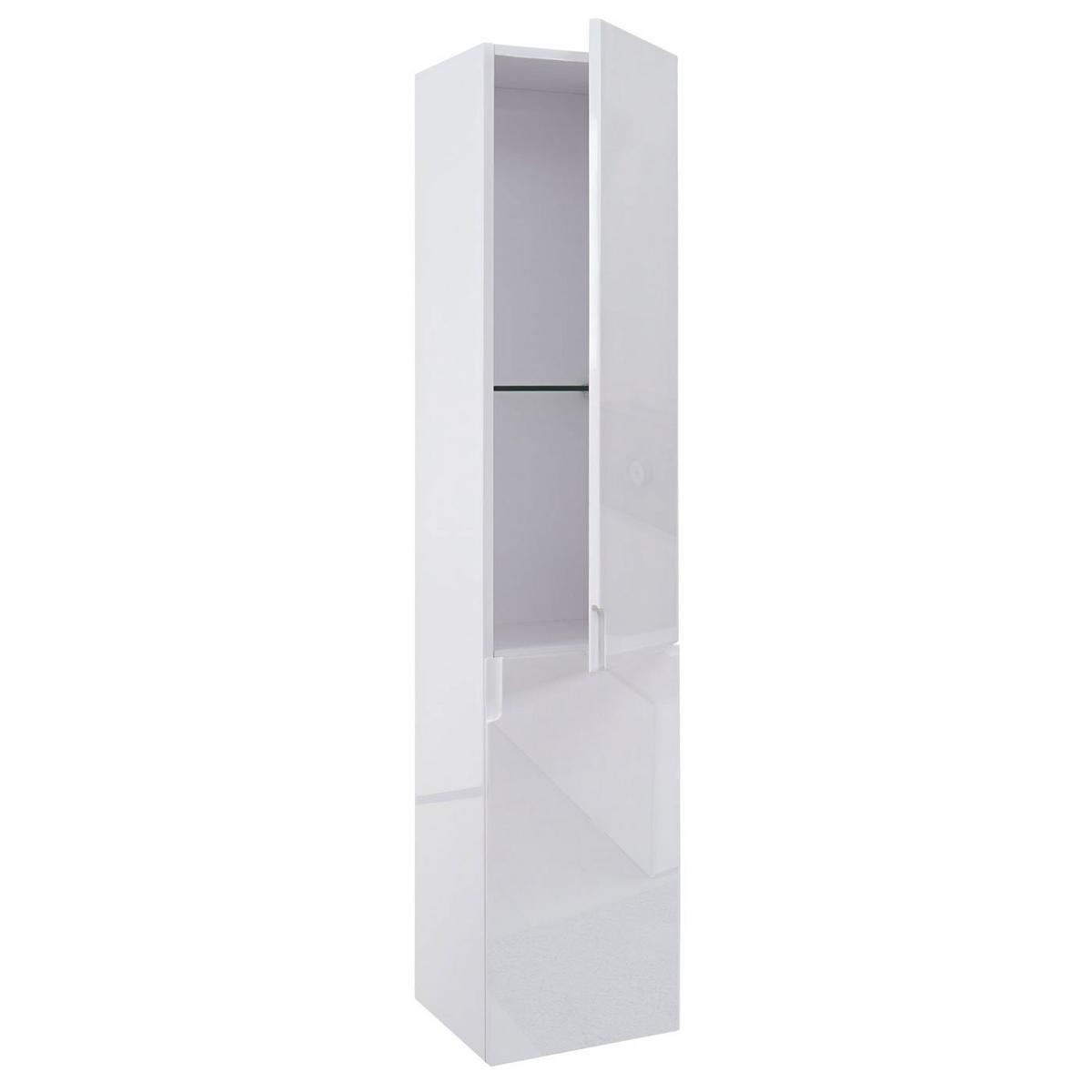 HÄNGESCHRANK Reinweiß - Weiß, Holz (30/150/30cm) - MCW