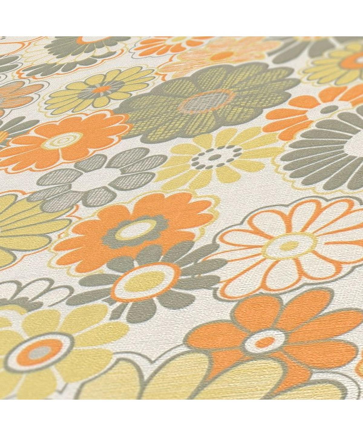 VLIESTAPETE Grau 53/850 cm - Grau, Textil (53/1cm) - KUNSTLOFT