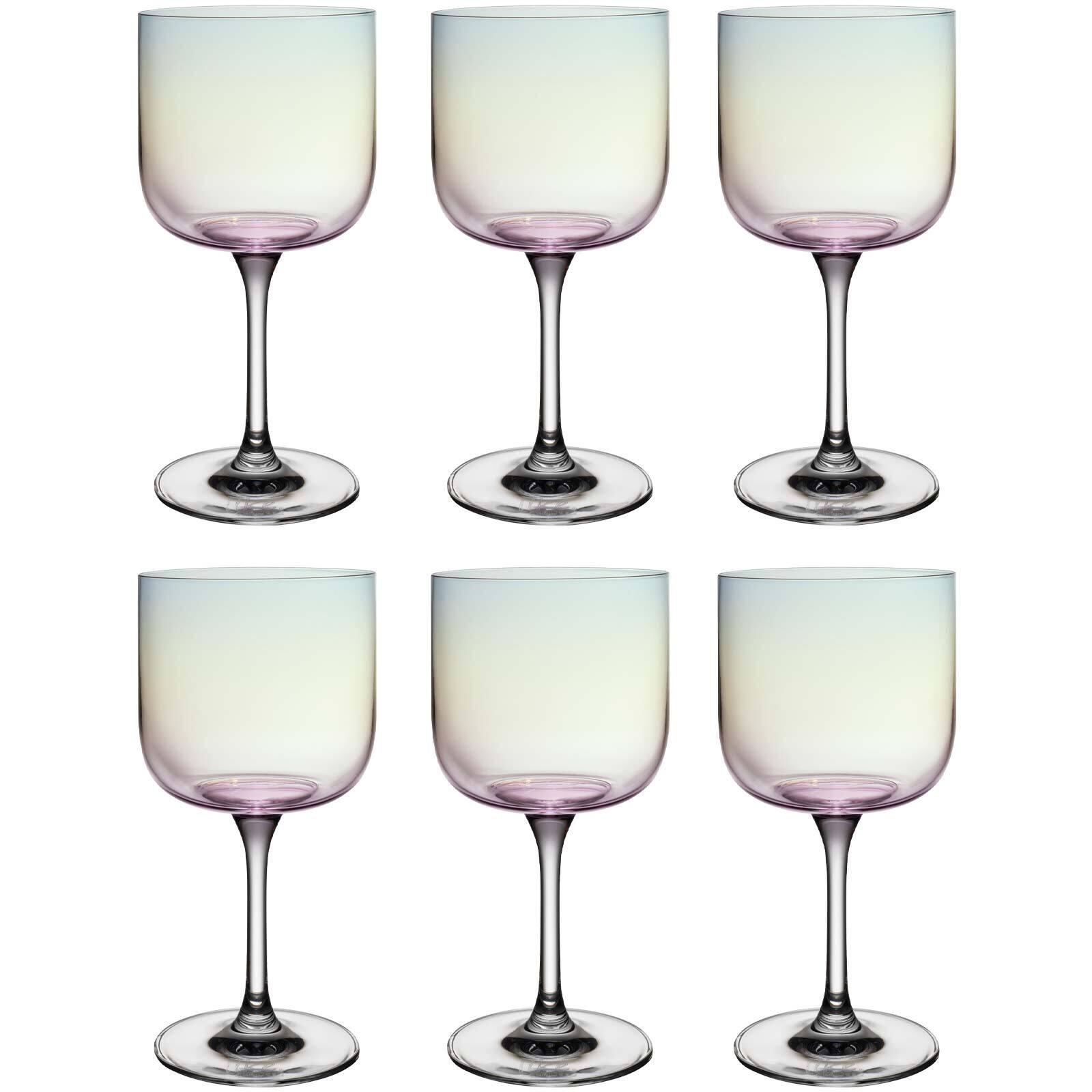 WEINGLÄSER Like Glass Pearl 270 ml 6er Set - Multicolor, Glas (0.27L) - like.Villeroy & Boch