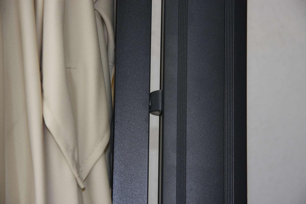 AMPELSCHIRM I Cremeweiß 300/300 cm - Weiß, Textil (360/300cm) - MCW