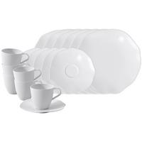 KAFFEESERVICE Pura weiß 18-tlg. - Weiß, Keramik (2/2/2cm) - Villeroy & Boch