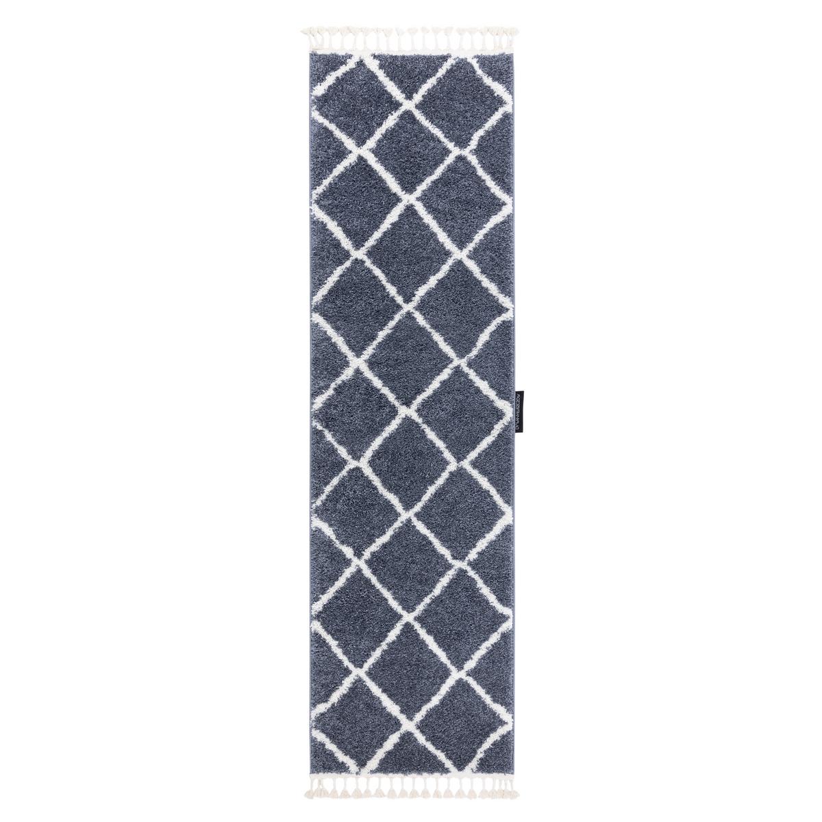 TEPPICH Berber 60/200 cm - Grau, Textil (60/200cm) - rugsX