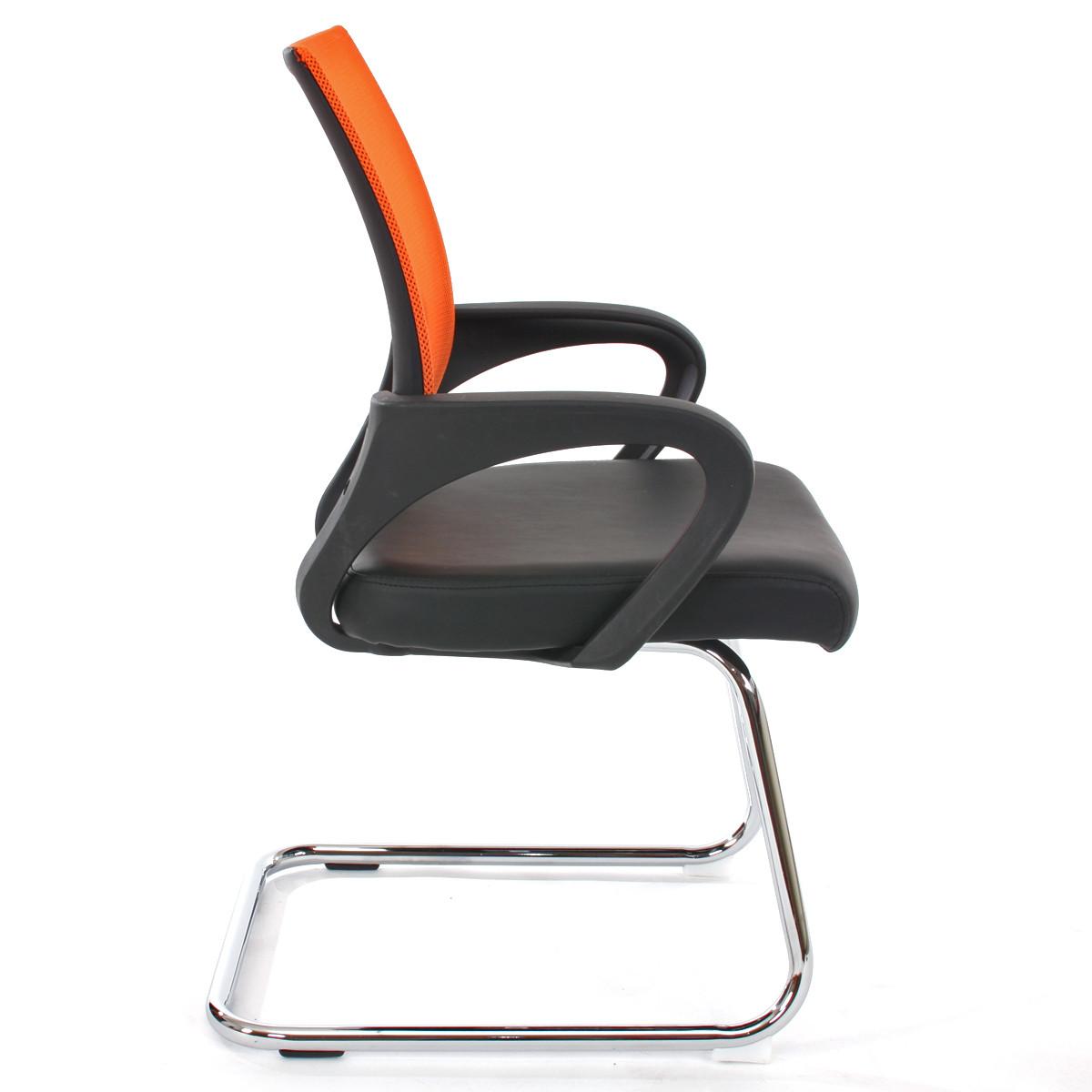 KONFERENZSTUHL Orange 2er-Set - Orange, Textil (57/92/59cm) - MCW