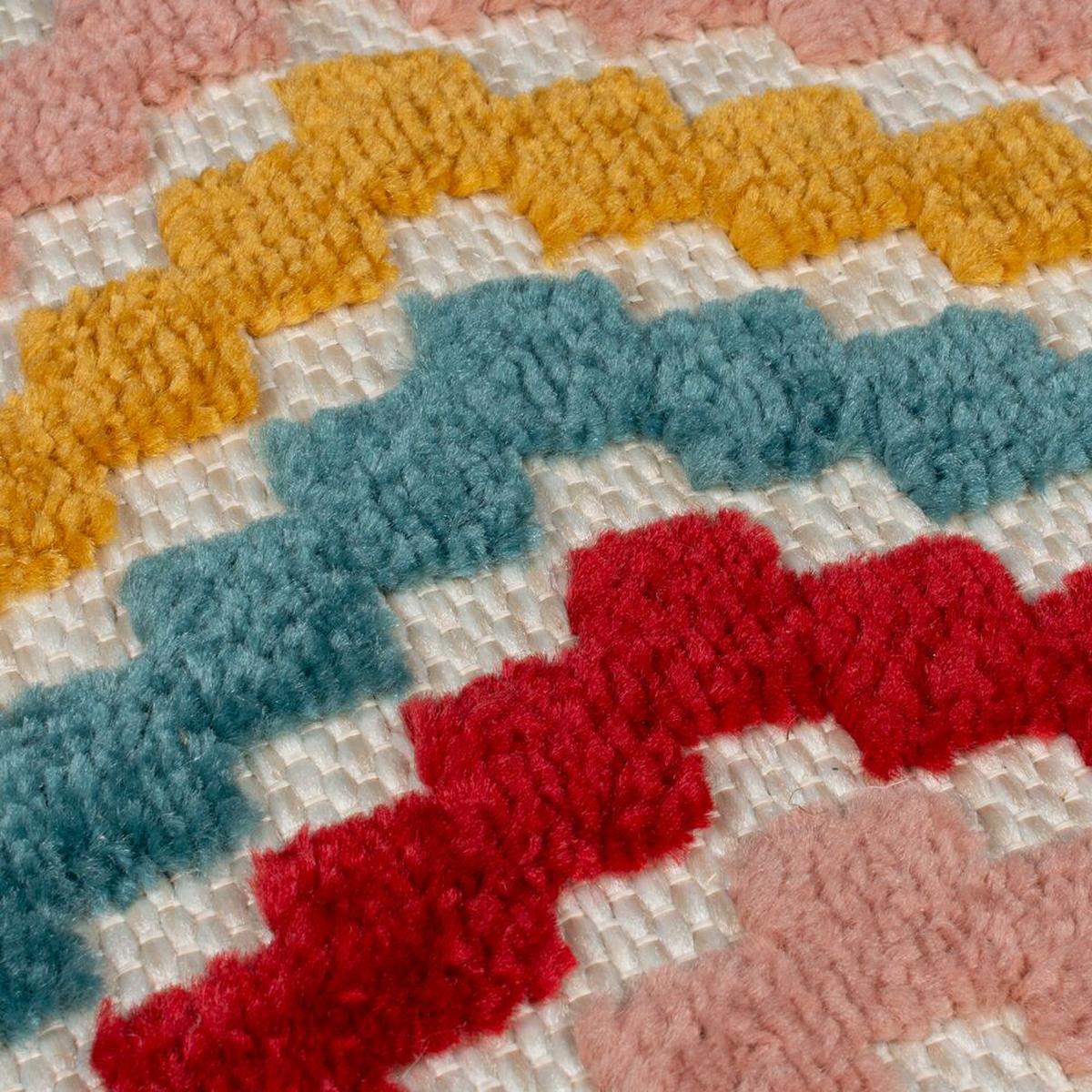 OUTDOORTEPPICH Waschbar LUNE, geometrisch, Bunt, 200 x 290 cm - Multicolor, Textil (200/290cm) - KADIMA DESIGN