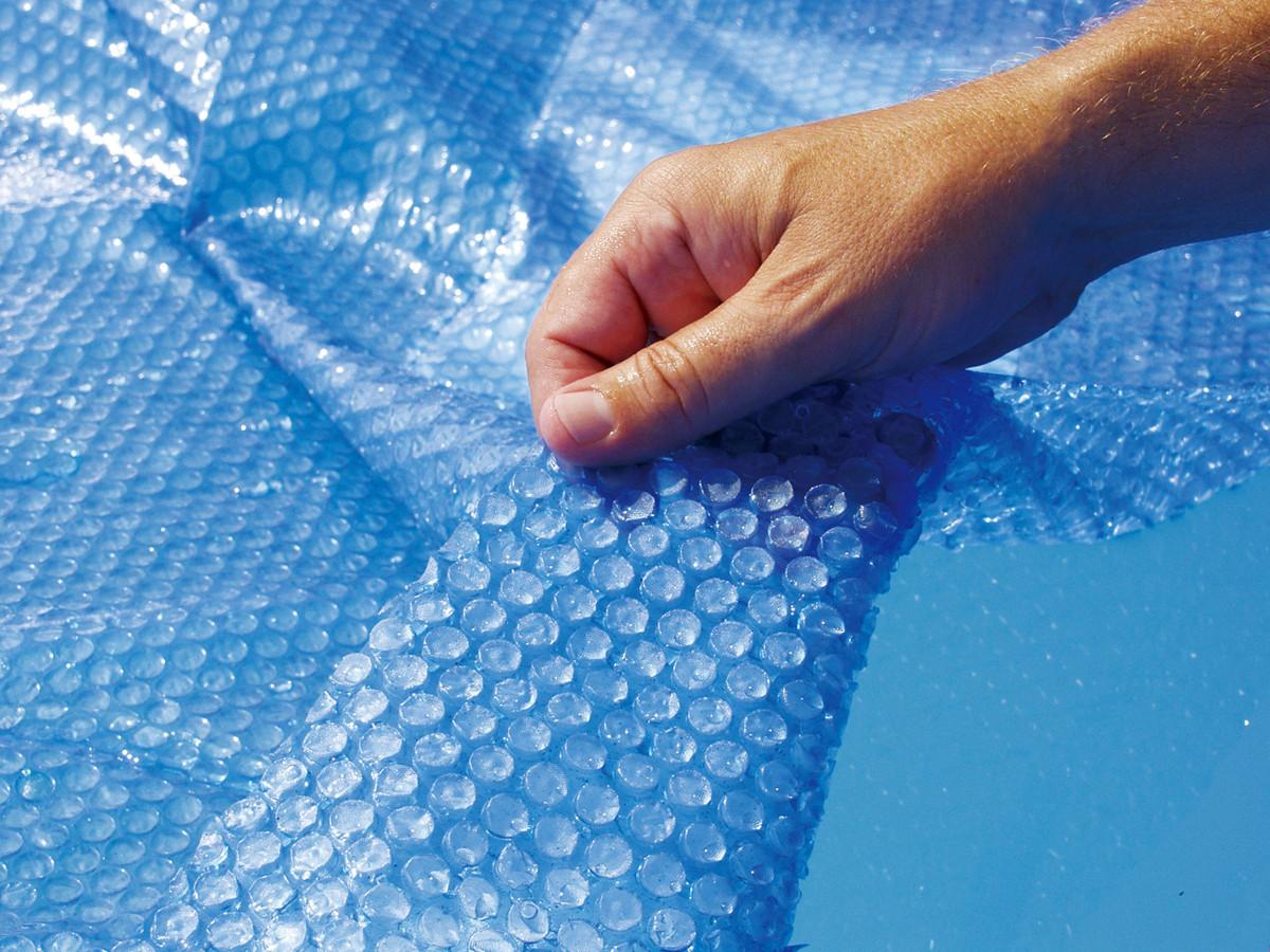 ABDECKPLANE FÜR SOMMER - Blau, Kunststoff (274/549cm) - Habitat Garten