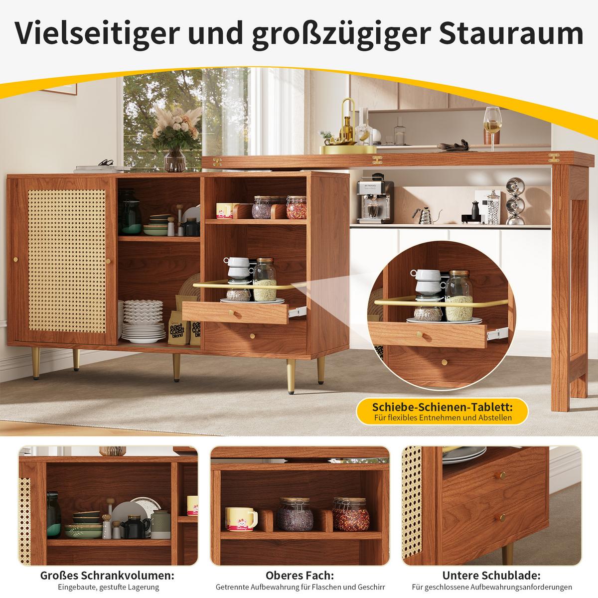 BÜRO-AUFBEWAHRUNGSSCHRANK Braun 187/40/76 cm - Braun, Holzwerkstoff (40/76/187cm) - Urban Meuble
