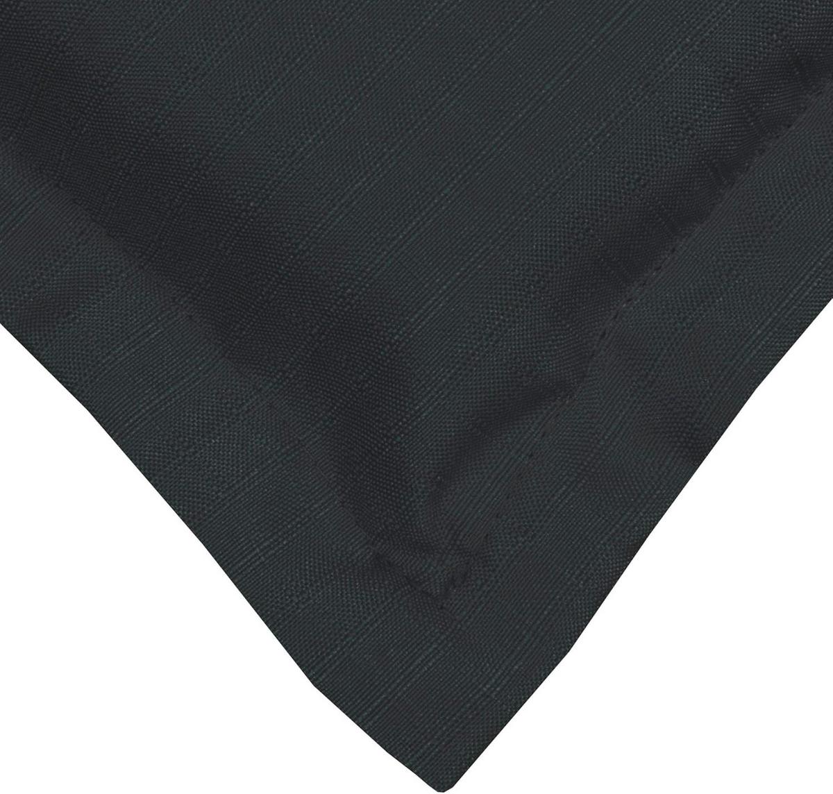 HOCHLEHNERAUFLAGE Base HL 120/50/6cm Graphitgrau 2tlg - Graphitfarben, Textil (50/6/120cm) - Beautissu 