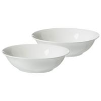 SERVIERSCHALEN Bianco weiß ø 23 cm 2er Set - Weiß, Keramik (23cm) - Ritzenhoff Breker