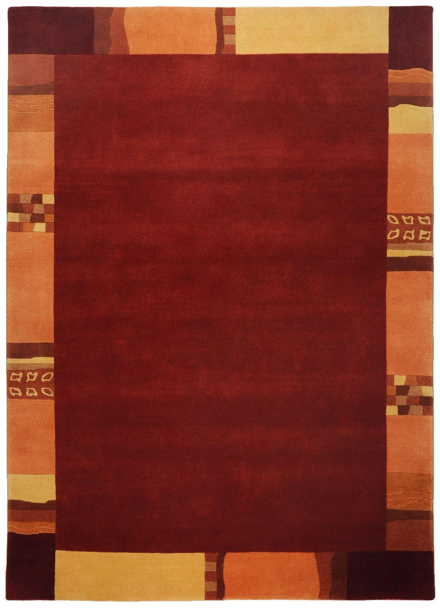 WOLLTEPPICH Avanti 40x60 cm - Rot, Textil (40/60cm) - THEKO