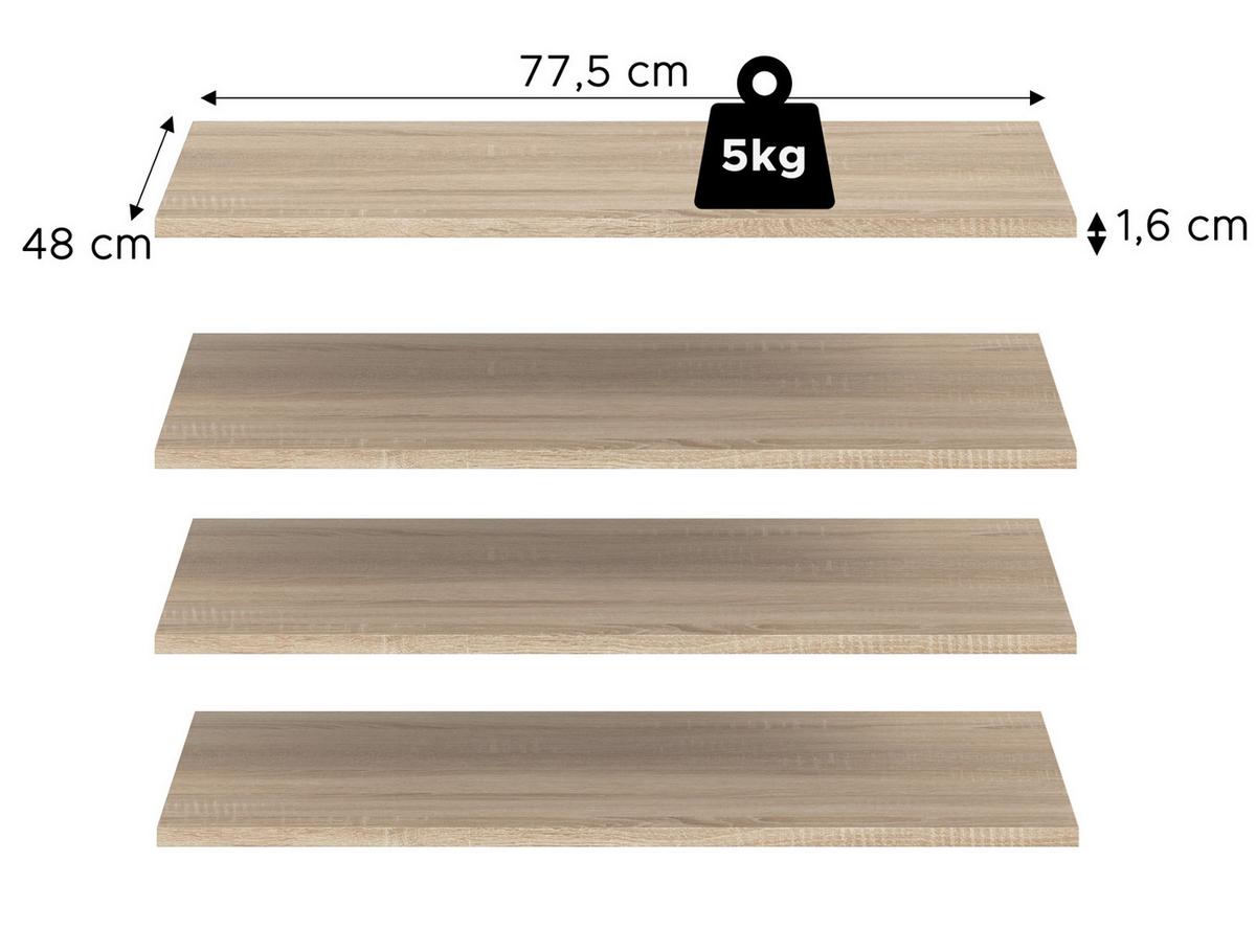 KLEIDERSCHRANK kaschmir 240 x 181 cm, Drehtürenschrank 6-türig - Kaschmir/Schwarz, Holzwerkstoff/Kunststoff (240/181/52cm) - Inn.Furn