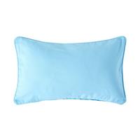 KISSENHÜLLE hellblau 30/50 cm, 100% Baumwolle - Hellblau, Textil (30/50cm) - Homescapes