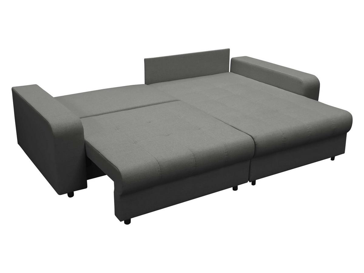 ECKSOFA Kronos - Beige/Silberfarben, Holz/Textil (250/166cm) - MIRJAN24