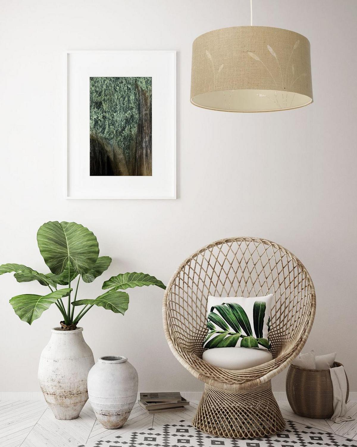 HÄNGELEUCHTE Beige 40/90 cm - Beige, Kunststoff (20/0.4/90cm) - ONZENO