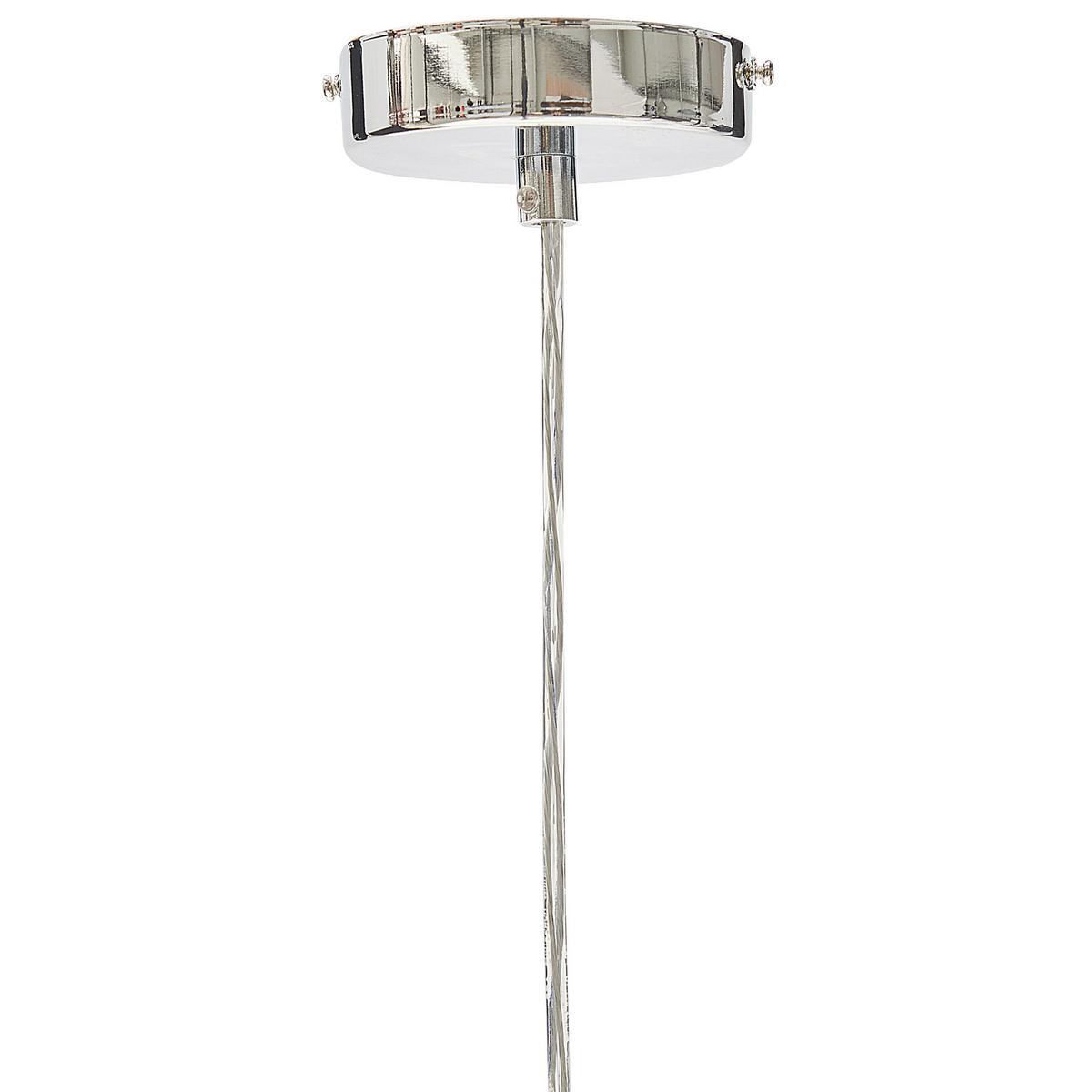 HÄNGELEUCHTE Keila 23/23/74 cm - Grün, Glas (23/23/74cm) - Beliani
