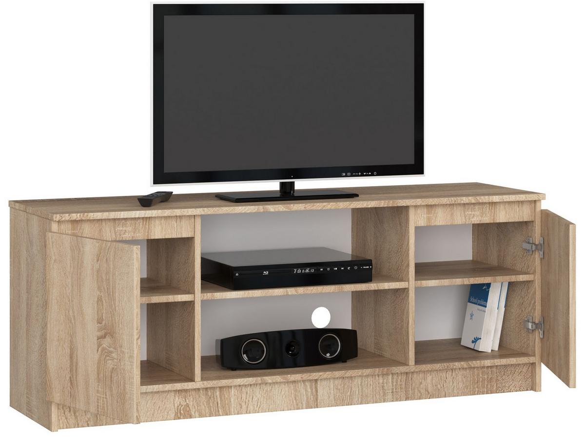 LOWBOARD Eiche Sonoma 55/140/40 - Sonoma Eiche, Holzwerkstoff (140/55/40cm) - RAUMHIRSCH FURNITURE