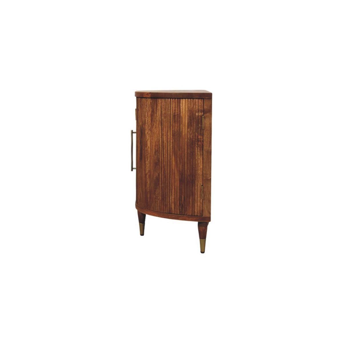 SIDEBOARD mit Amber-Eichen-Finish, 4 Türen, 6 Innenablagen, geröstetes Braun. - Braun, Holz (150/78/40cm) - Artisan Furniture
