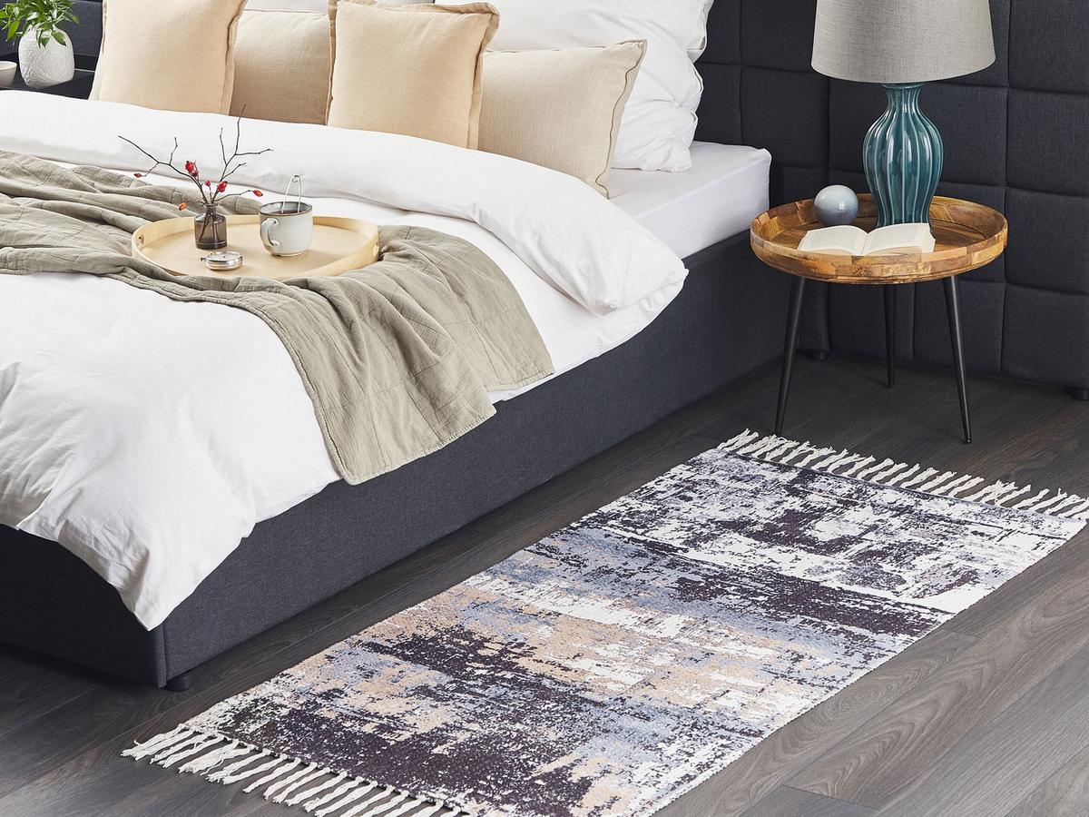 KURZFLOR-TEPPICH Konakli 150/80 cm - Multicolor, Kunststoff (80/150cm) - Beliani