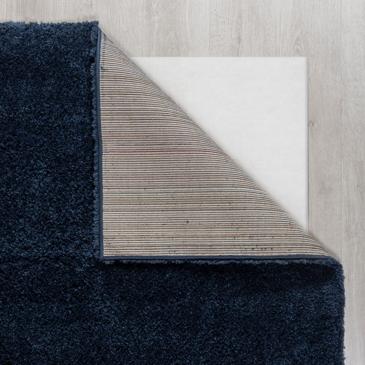 TEPPICH LYNE, einfarbig, Blau, 120 x 170 cm - Blau, Textil (120/170cm) - KADIMA DESIGN
