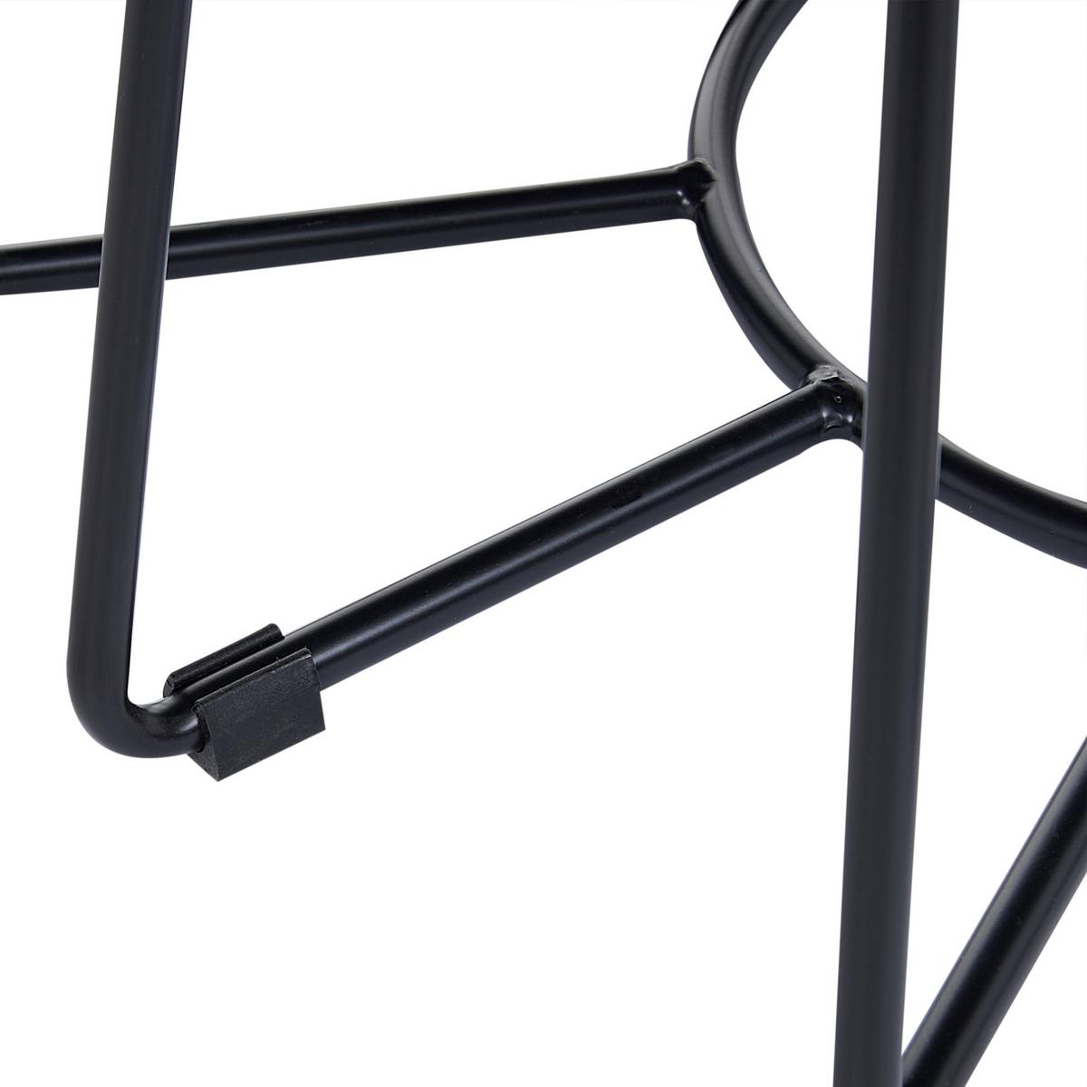 COUCHTISCH Marmor-Effekt schwarz 80cm Bernie - Schwarz/Weiß, Glas (80/16/40cm) - Beliani