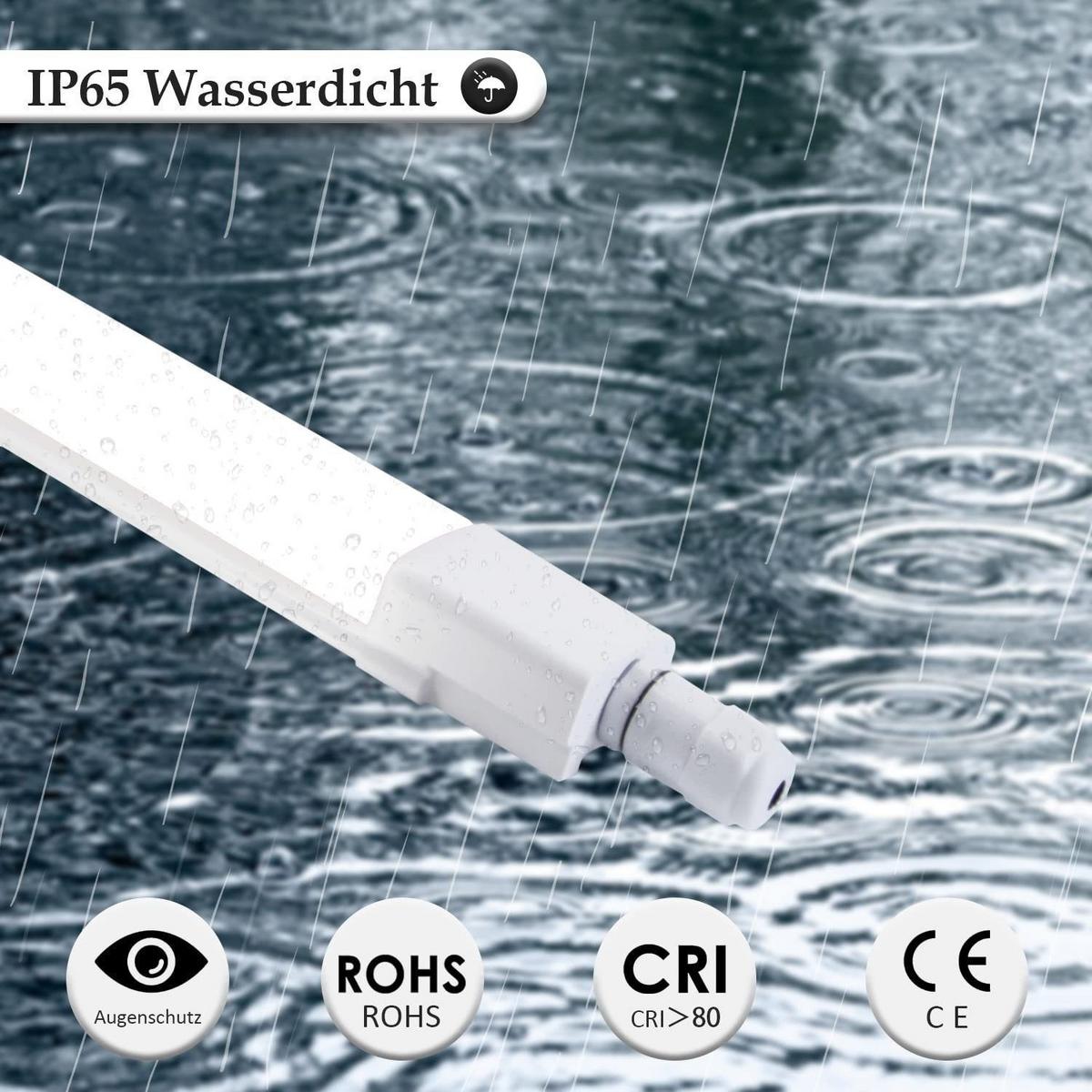 LED-DECKENLEUCHTE 120/5.1/3.1 cm - Weiß, Kunststoff (120/5.1/3.1cm) - Nettlife