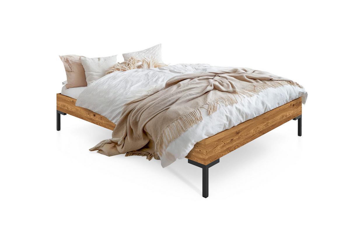 BETTGESTELL LEON 80x200 Wildeiche - Wildeiche, Holz (80/200cm) - byoak
