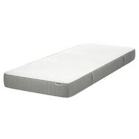 GEL-MEMORY-SCHAUMMATRATZE H3/4 Fest 80/200 cm Happiness - Weiß, Textil (80/200cm) - Beliani