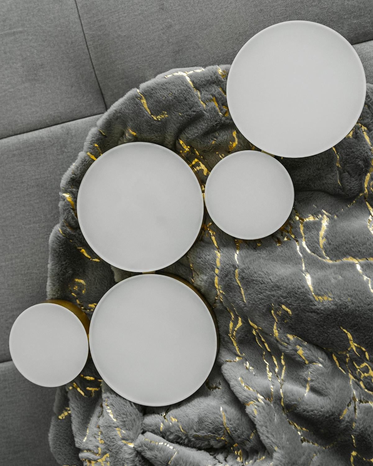 DECKE Grau Godavari 130/180 cm - Grau, Textil (130/180cm) - Beliani