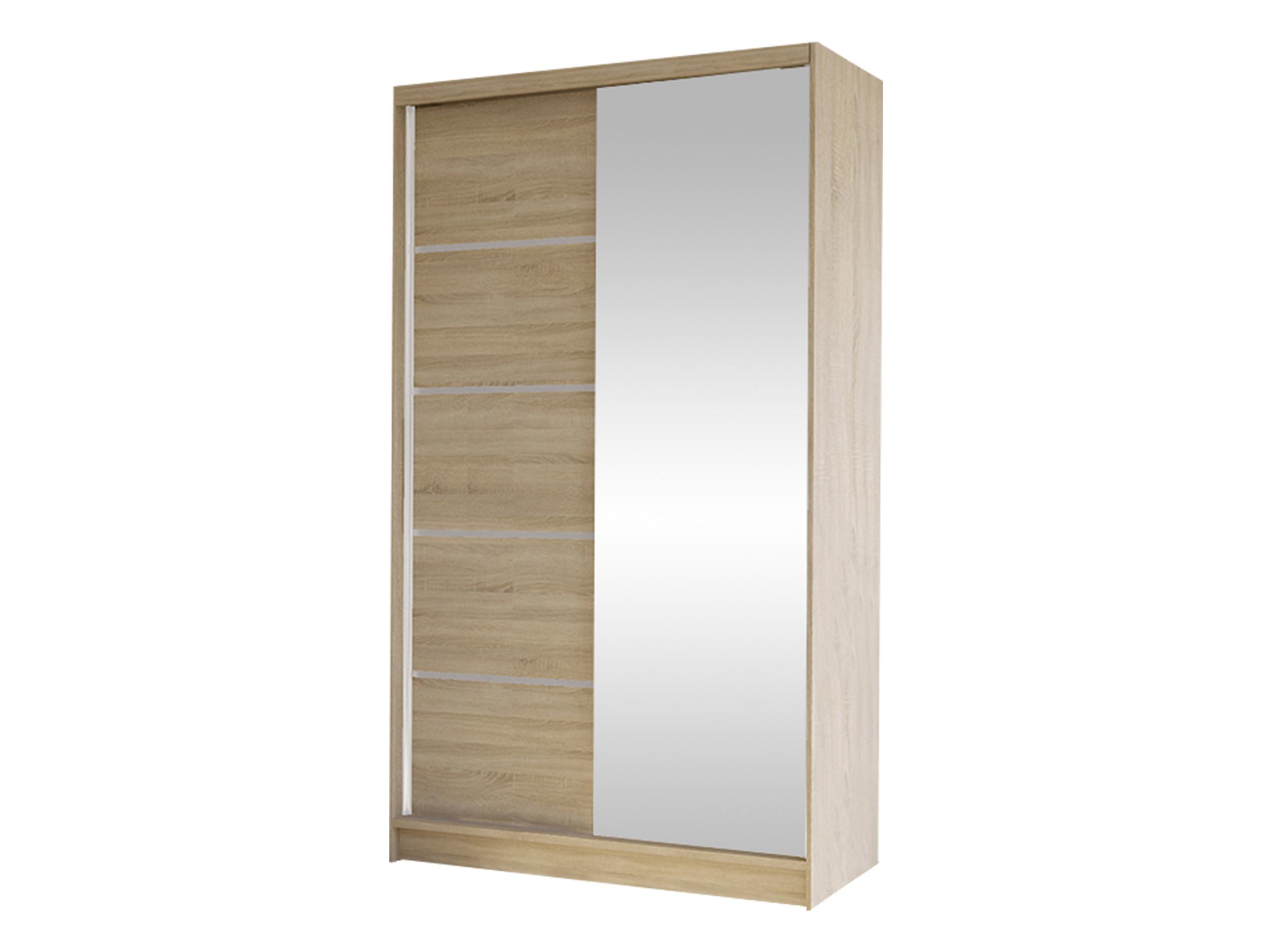 SCHWEBETÜRENSCHRANK Diego III - Sonoma Eiche, Holzwerkstoff/Metall (100/200/58cm) - MIRJAN24