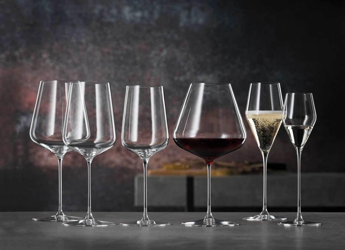 WEIN- UND CHAMPAGNERGLÄSER Definition transparent 8-tlg. - Transparent, Glas - Spiegelau