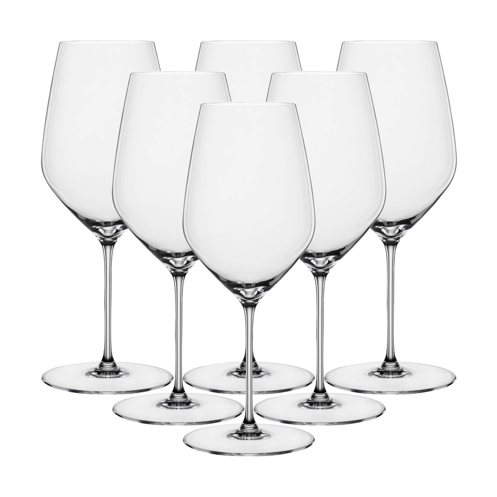 BORDEAUXGLÄSER Hi-Lite transparent 650 ml 6er Set - Transparent, Glas (0.65L) - Spiegelau