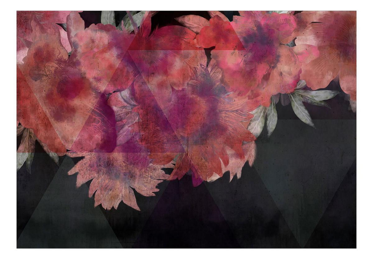 SELBSTKLEBENDE FOTOTAPETE 294/210 cm - Pink/Schwarz, Kunststoff/Textil (294/1cm) - KUNSTLOFT