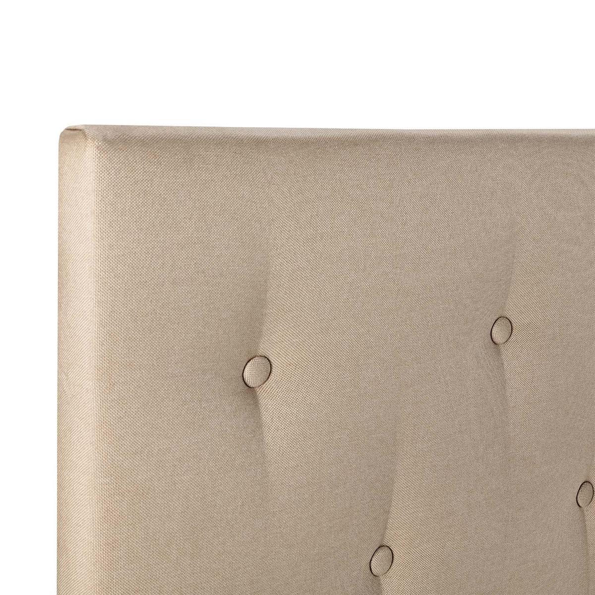 KOPFTEIL Turin 90x60 cm Beige - Beige, Textil (6/90/90cm) - VS Venta-stock