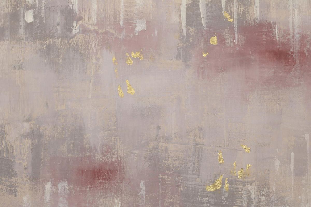 ACRYLBILD HANDGEMALT 75/100 cm - Pink, Holz/Textil (75/100cm) - KUNSTLOFT