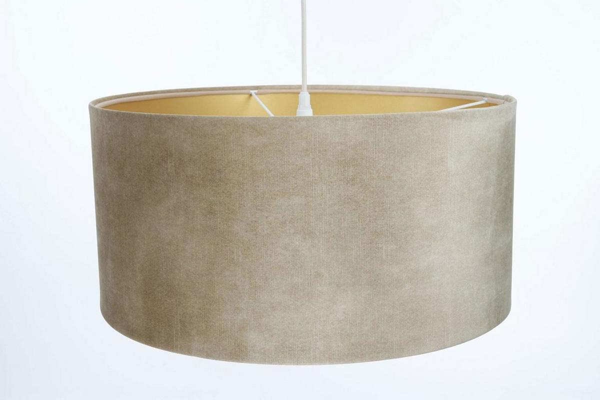 HÄNGELEUCHTE Gold 60/30 cm - Beige/Goldfarben, Kunststoff (60/0.8/30cm) - ONZENO