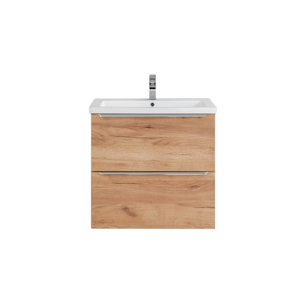 WASCHTISCH 60cm April Holz - Braun, Holzwerkstoff (60/57/46cm) - Petits-meubles