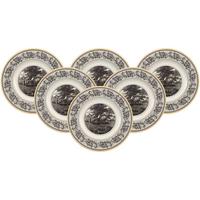 FRÜHSTÜCKSTELLER Audun Ferme weiß-grau-gelb ø 21,6 cm 6er Set - Gelb/Weiß, Keramik (21.6cm) - Villeroy & Boch