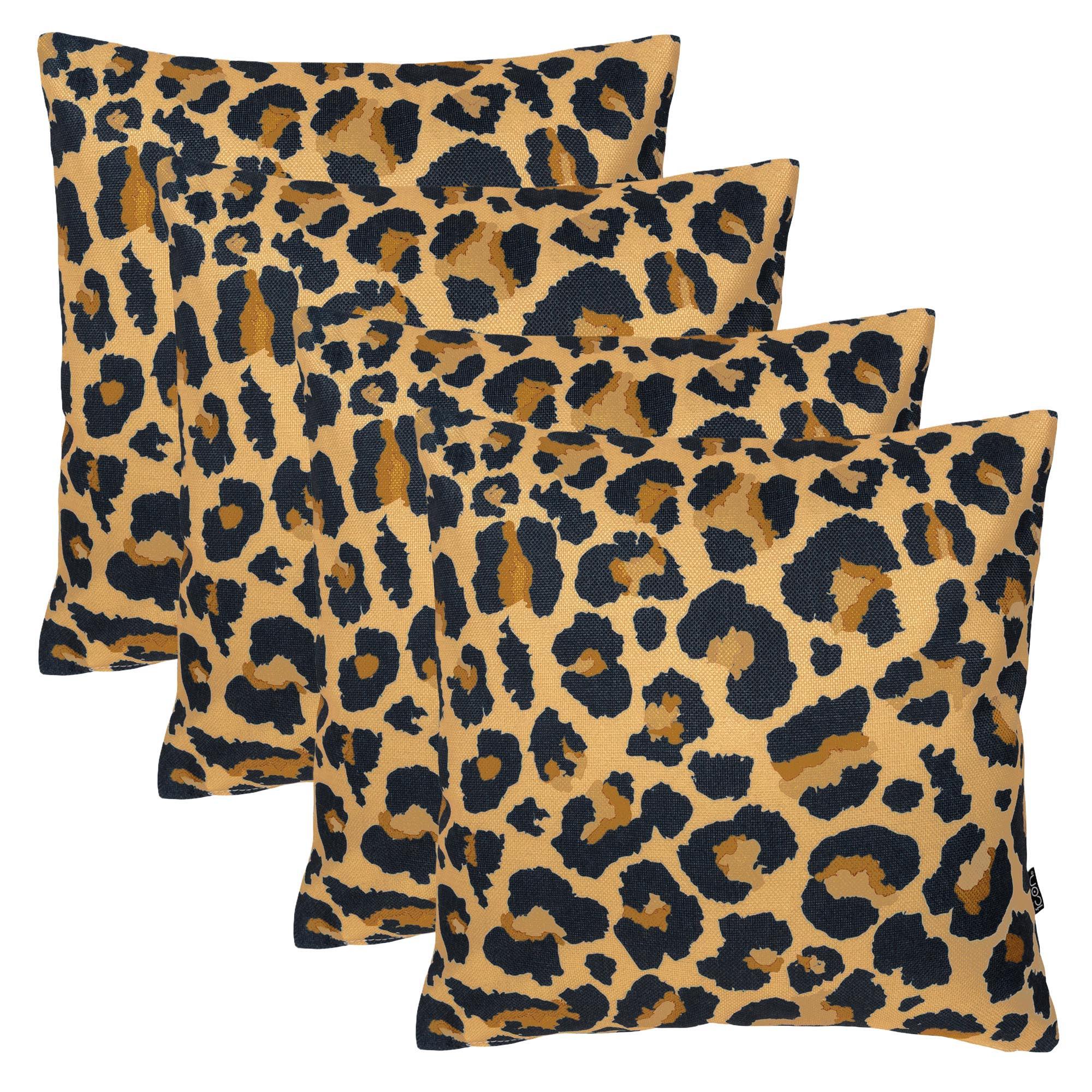 OUTDOORKISSEN 4er Set - Gelb, Textil (43/43cm) - icon