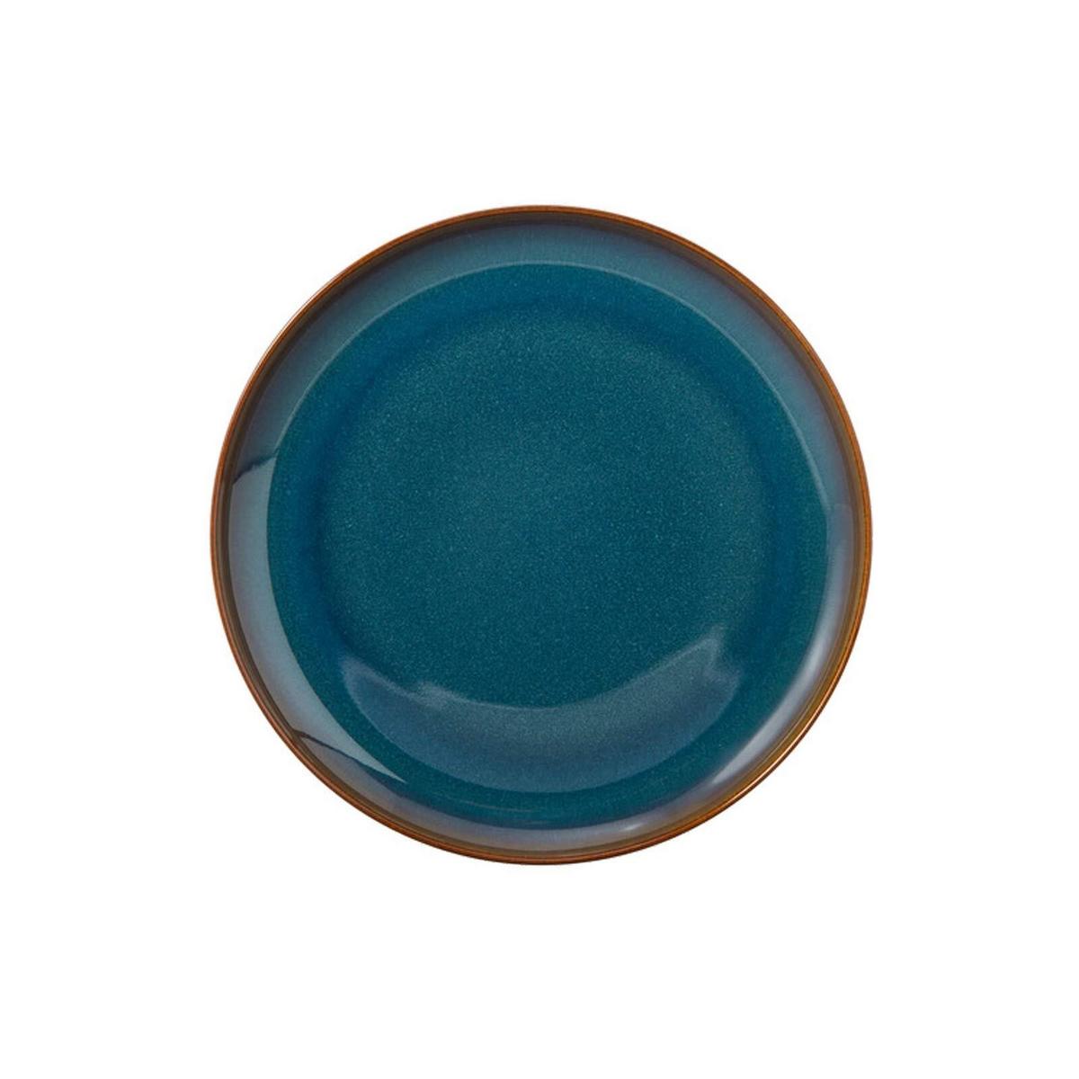 TAFEL-SET Crafted Denim dunkelblau 4-tlg. - Dunkelblau, Keramik (2/2/2cm) - like.Villeroy & Boch