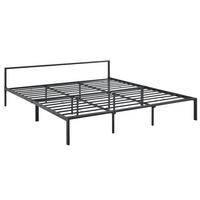 METALLBETT Imatra - Schwarz, Metall (180/200cm) - [en.casa]